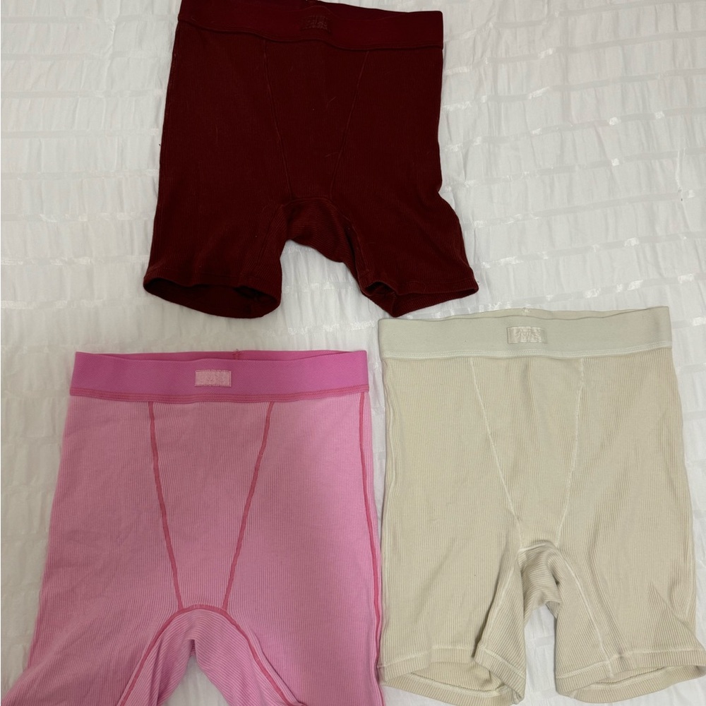 SKIMS Women's Intimates in Red, Pink, and Cream